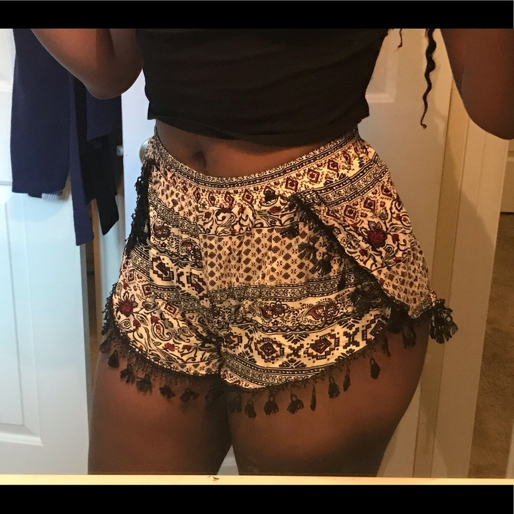 Bohemian style shorts